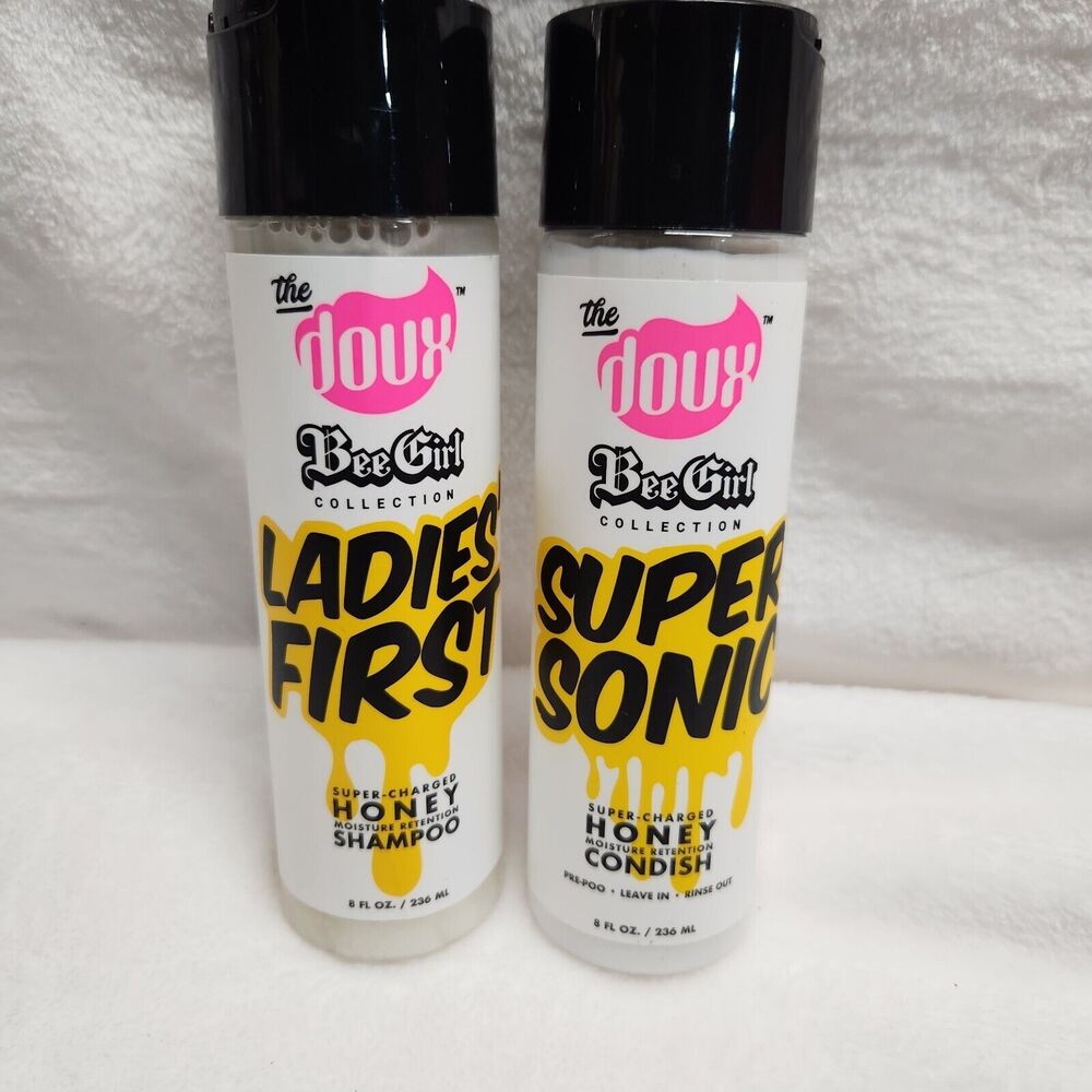 Super Sonic Ladies First Super-Charged Honey Sham & Cond The Doux Bee Girl 8 oz